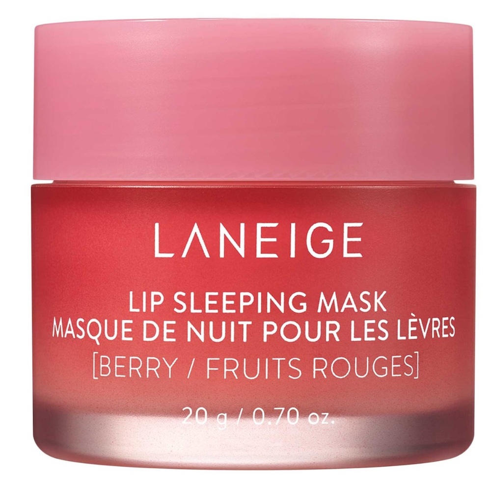 LANEIGE Lip Sleeping Mask Intense Hydration With Vitamin C / BERRY Full Size NEW